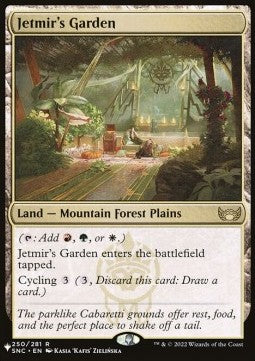 Jetmir's Garden⁣ - Secret Lair Commander Deck: Raining Cats and Dogs⁣ (Rare)⁣ [250]