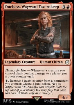 Duchess, Wayward Tavernkeep⁣ - Universes Beyond: Fallout⁣ (Rare)⁣ [57]