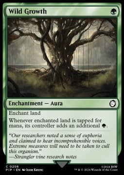Wild Growth⁣ - Universes Beyond: Fallout⁣ (Common)⁣ [208]