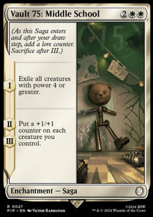 Vault 75: Middle School⁣ - Universes Beyond: Fallout⁣ (Rare)⁣ [27]