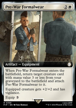 Pre-War Formalwear (V.1)⁣ - Universes Beyond: Fallout: Extras⁣ (Rare)⁣ [369]