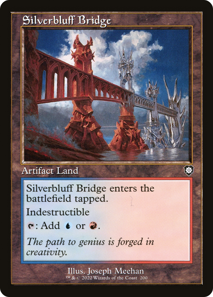 Silverbluff Bridge⁣ - Commander: The Brothers' War⁣ (Common)⁣ [200]
