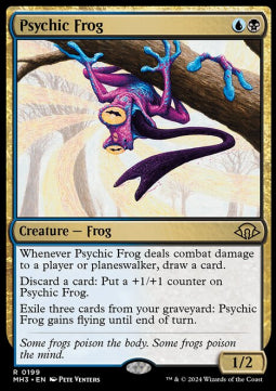 Psychic Frog⁣ - Modern Horizons 3⁣ (Rare)⁣ [199]