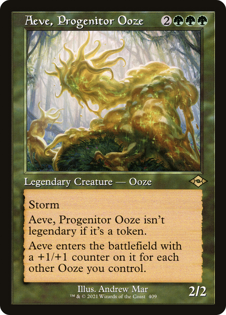 Aeve, Progenitor Ooze (Retro Frame) (MH2-409) - Modern Horizons 2