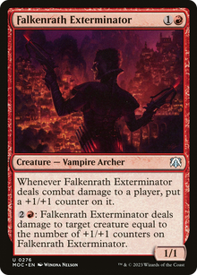 Falkenrath Exterminator⁣ - Commander: March of the Machine⁣ (Uncommon)⁣ [276]