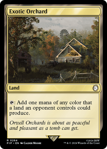 Exotic Orchard⁣ - Universes Beyond: Fallout⁣ (Rare)⁣ [264]