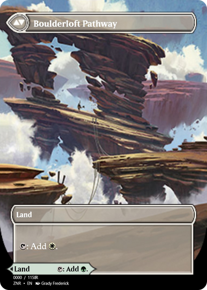 Branchloft Pathway // Boulderloft Pathway (PRM-83852) - Magic Online Promos Foil