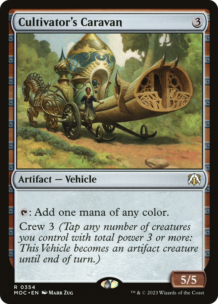 Cultivator's Caravan⁣ - Commander: March of the Machine⁣ (Rare)⁣ [354]