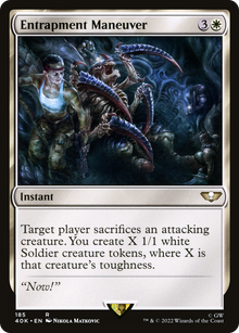 Entrapment Maneuver⁣ - Universes Beyond: Warhammer 40,000⁣ (Rare)⁣ [185]