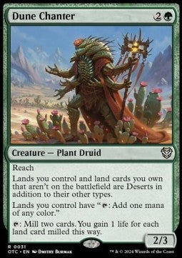 Dune Chanter⁣ - Commander: Outlaws of Thunder Junction⁣ (Rare)⁣ [31]