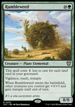 Rumbleweed⁣ - Commander: Outlaws of Thunder Junction⁣ (Rare)⁣ [32]