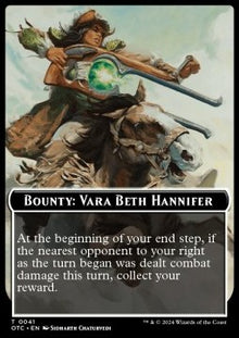 Bounty: Vara Beth Hannifer⁣ - Outlaws of Thunder Junction: Tokens⁣ (Token)⁣ [T 41]