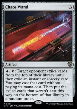 Chaos Wand⁣ - Commander: Outlaws of Thunder Junction⁣ (Rare)⁣ [254]