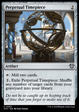 Perpetual Timepiece⁣ - Commander: Outlaws of Thunder Junction⁣ (Uncommon)⁣ [263]