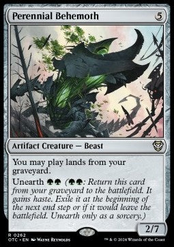 Perennial Behemoth⁣ - Commander: Outlaws of Thunder Junction⁣ (Rare)⁣ [262]