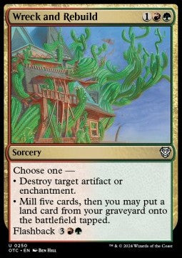 Wreck and Rebuild⁣ - Commander: Outlaws of Thunder Junction⁣ (Uncommon)⁣ [250]