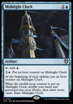 Midnight Clock⁣ - Commander: Outlaws of Thunder Junction⁣ (Rare)⁣ [100]