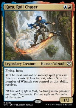 Kaza, Roil Chaser⁣ - Commander: Outlaws of Thunder Junction⁣ (Rare)⁣ [232]