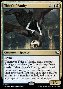 Thief of Sanity⁣ - Commander: Outlaws of Thunder Junction⁣ (Rare)⁣ [243]