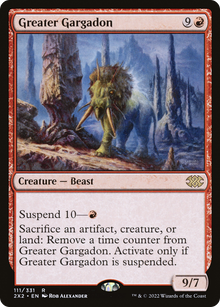 Greater Gargadon⁣ - Double Masters 2022⁣ (Rare)⁣ [111]