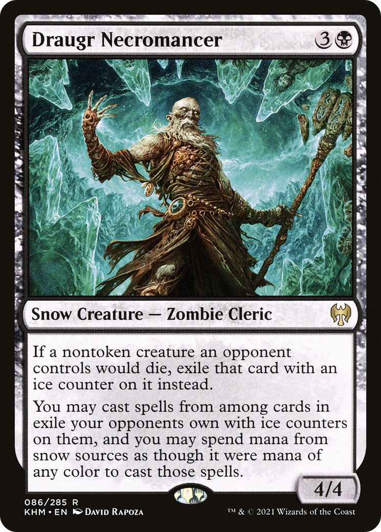 Draugr Necromancer (KHM-086) - Kaldheim: (snow)