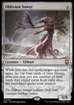 Oblivion Sower⁣ - Commander: Modern Horizons 3⁣ (Mythic)⁣ [158]