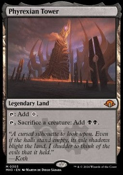 Phyrexian Tower⁣ - Modern Horizons 3⁣ (Mythic)⁣ [303]