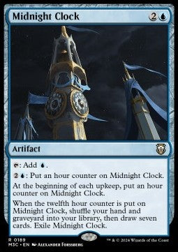 Midnight Clock⁣ - Commander: Modern Horizons 3⁣ (Rare)⁣ [189]