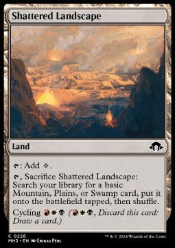 Shattered Landscape⁣ - Modern Horizons 3⁣ (Common)⁣ [226]