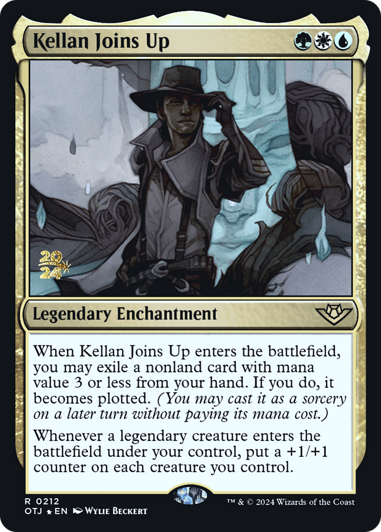 Kellan Joins Up (PRE-212S) - Outlaws of Thunder Junction Promos Foil