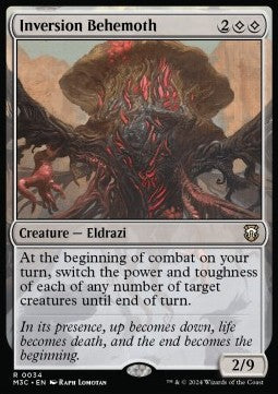 Inversion Behemoth⁣ - Commander: Modern Horizons 3⁣ (Rare)⁣ [34]