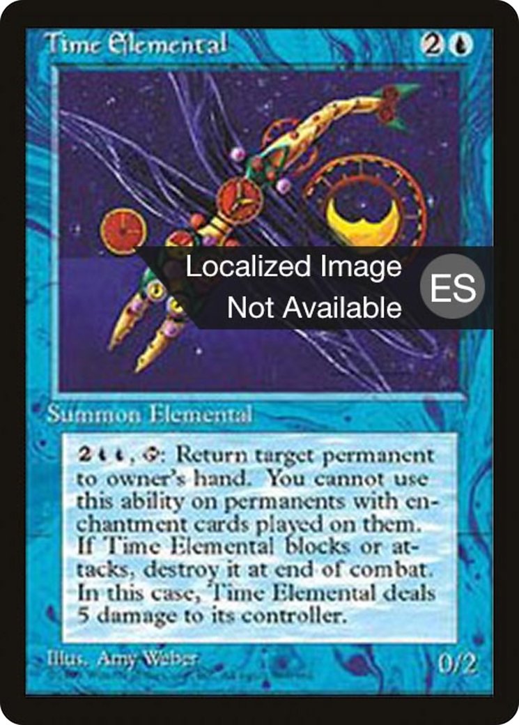 Time Elemental (4BB-) - Fourth Edition Foreign Black Border