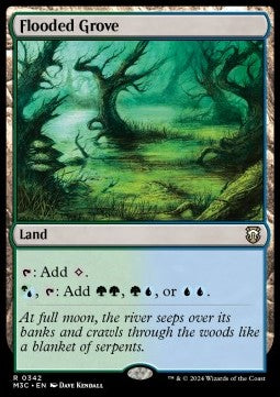 Flooded Grove⁣ - Commander: Modern Horizons 3⁣ (Rare)⁣ [342]