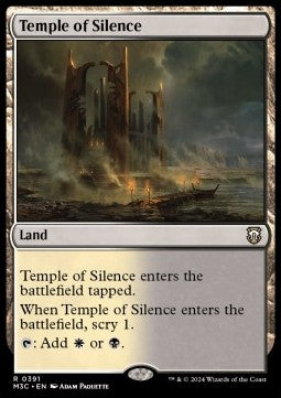 Temple of Silence⁣ - Commander: Modern Horizons 3⁣ (Rare)⁣ [391]