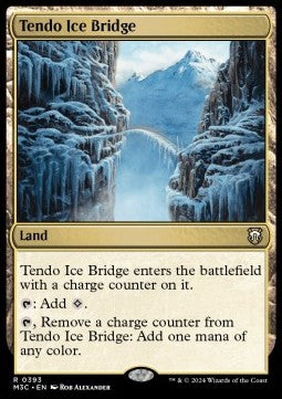 Tendo Ice Bridge⁣ - Commander: Modern Horizons 3⁣ (Rare)⁣ [393]