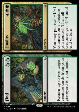 Find // Finality⁣ - Commander: Modern Horizons 3⁣ (Rare)⁣ [261]