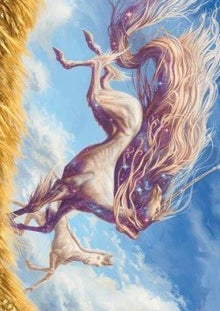 Art Series: Nyxborn Unicorn (V.1)⁣ - Modern Horizons 3: Extras⁣ (Tip Card)⁣ [A01]