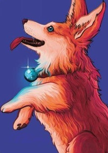 Art Series: Phelia, Exuberant Shepherd (V.1)⁣ - Modern Horizons 3: Extras⁣ (Tip Card)⁣ [A46]