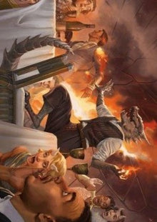 Art Series: Party Thrasher (V.1)⁣ - Modern Horizons 3: Extras⁣ (Tip Card)⁣ [A06]