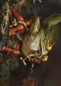 Art Series: Rampant Frogantua (V.1)⁣ - Modern Horizons 3: Extras⁣ (Tip Card)⁣ [A32]