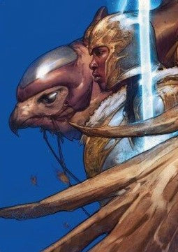 Art Series: Arna Kennerüd, Skycaptain (V.1)⁣ - Modern Horizons 3: Extras⁣ (Tip Card)⁣ [A48]