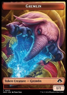 Gremlin Token (Red 1/1)⁣ - Modern Horizons 3: Tokens⁣ (Token)⁣ [T23]