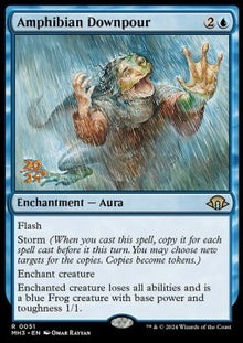 Amphibian Downpour⁣ - Modern Horizons 3: Promos⁣ (Rare)⁣ [51]