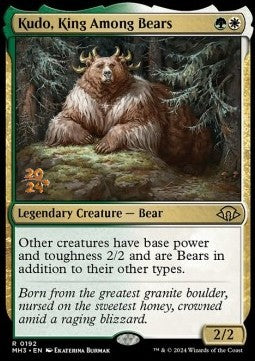 Kudo, King Among Bears⁣ - Modern Horizons 3: Promos⁣ (Rare)⁣ [192]