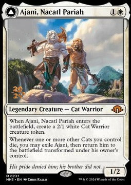 Ajani, Nacatl Pariah // Ajani, Nacatl Avenger⁣ - Modern Horizons 3: Promos⁣ (Mythic)⁣ [237]