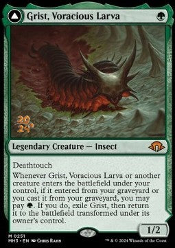Grist, Voracious Larva // Grist, the Plague Swarm⁣ - Modern Horizons 3: Promos⁣ (Mythic)⁣ [251]