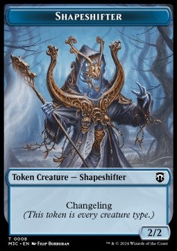 Shapeshifter Token (U 2/2) // Dragon Token (R 5/5) (V.1)⁣ - Modern Horizons 3: Tokens⁣ (Token)⁣ [CT 8/12]