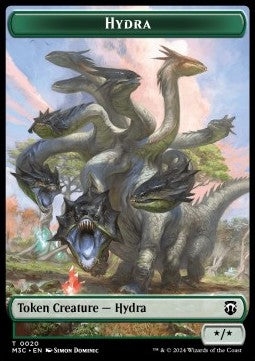 Hydra Token (G */*) // Boar Token (G 2/2) (V.1)⁣ - Modern Horizons 3: Tokens⁣ (Token)⁣ [CT 20/17]