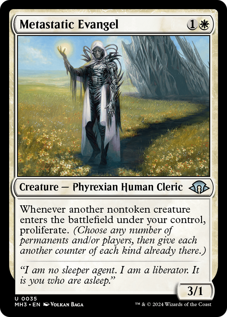 Metastatic Evangel⁣ - Modern Horizons 3⁣ (Uncommon)⁣ [35]