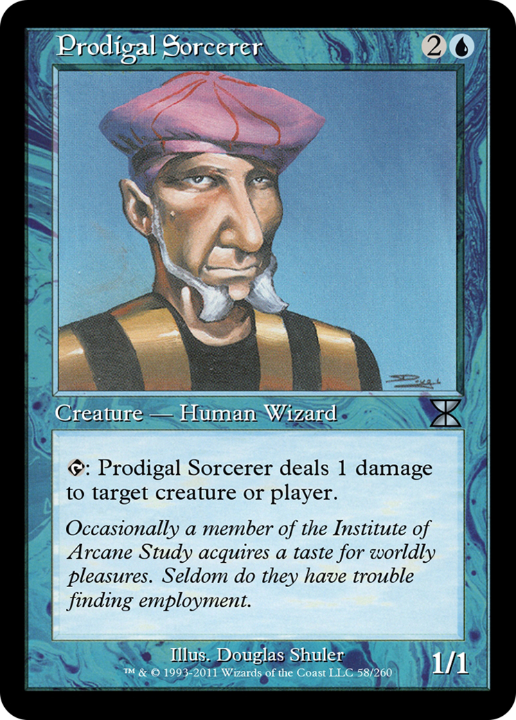 Prodigal Sorcerer (ME4-058) - Masters Edition IV